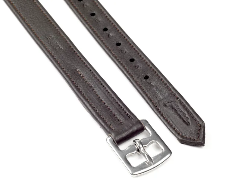 John Whitaker Bonded Stirrup Leathers Havana